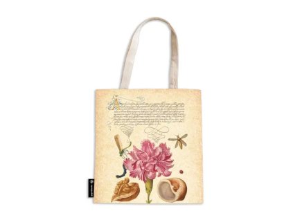 Plátěná taška Mira Botanica / Pink Carnation - Paperblanks