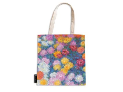 Plátěná taška Monet’s Chrysanthemums - Paperblanks