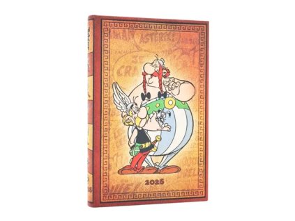 2026 Paperblanks diář  12 / Asterix & Obelix / Mini / Horizontal