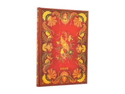 2026 Paperblanks diář  12 / Fiammetta / Midi / Horizontal