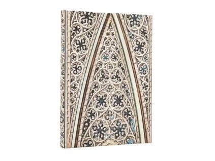 2026 Paperblanks diář  12 / Vault of the Milan Cathedral / Midi /Horizontal