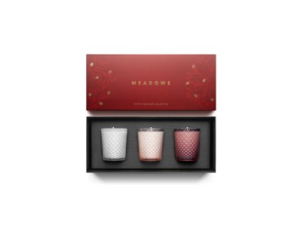 Vánoční sada svíček Mystic Cashmere - Meadows