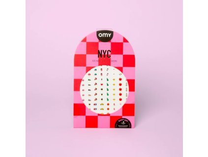 Samolepky na nehty ''NY'' - OMY