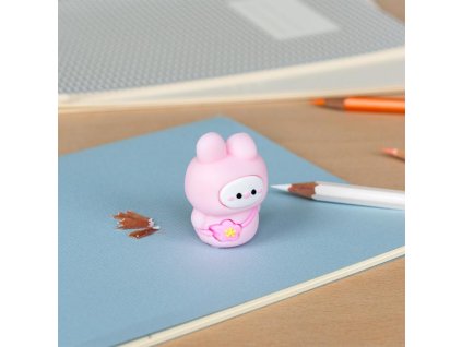 Roztomilé ořezávátko růžový králíček Rex London