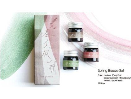 Sada inkoustů MARVY Kaze no Ink Spring Breeze Set