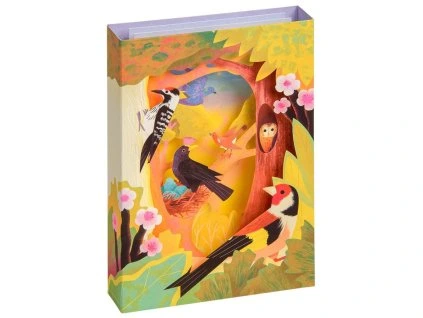 Přání 3D Ohh Deer British Birds