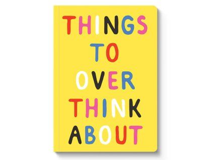 Zápisník Ohh Deer Things To Overthink About A5