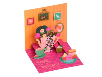 Přání 3D Ohh Deer Teapot Vase