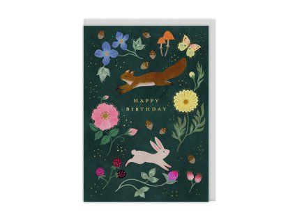 ohh deer woodland creatures original