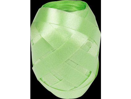 Polyesterová stuha 10 mm světle zelená Stewo
