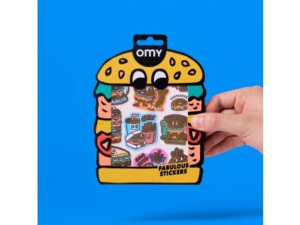 Samolepky OMY Big Burger
