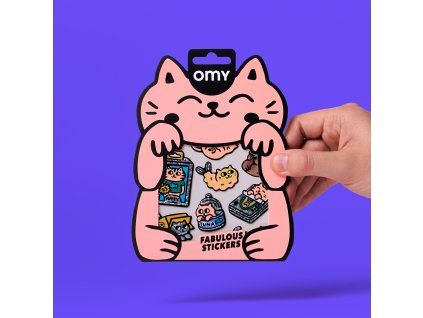 Samolepky OMY Big Kitty