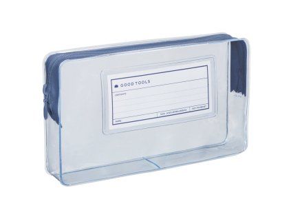 Penál GOOD TOOLS Clear Navy
