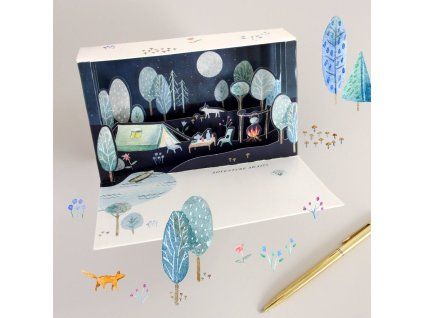 Přání Delight Shadow Box Outdoor Adventure