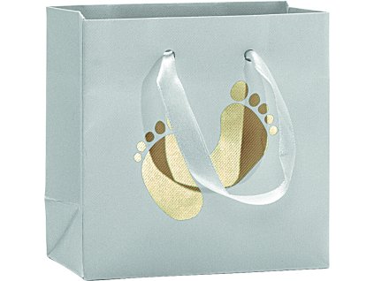 Dárková taška 10x5x10cm, Zlaté motivy - 6 motivů