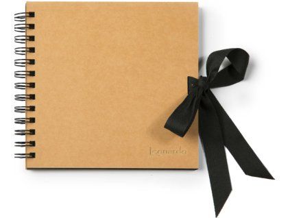 Leonardo skicák 18x18 černý