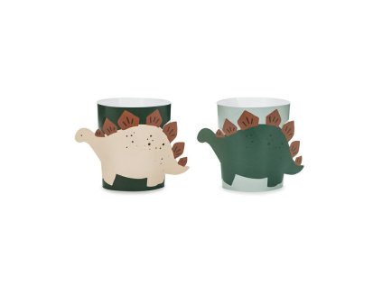 Obal na skleničku 'Dinosauři', (6ks) - PartyDeco