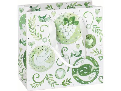 Dárková taštička 10x5x10cm, Svatební motivy