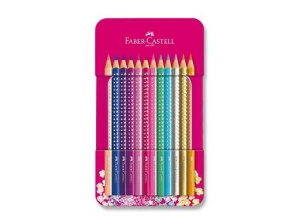 PASTELKY F-C SPARKLE V PLECHOVÉ KRABIČCE