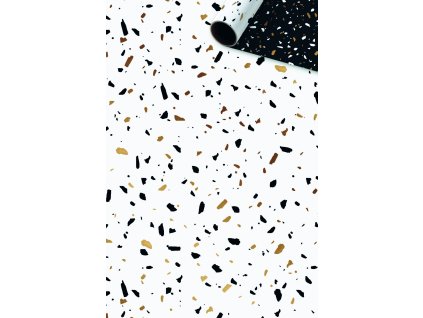 Dárkový papír role 70x150cm, Mramorovaný papír