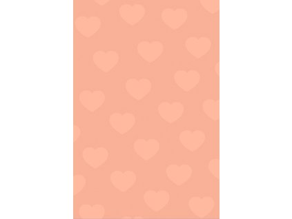 Dárkový papír role 70x150cm, Srdíčka