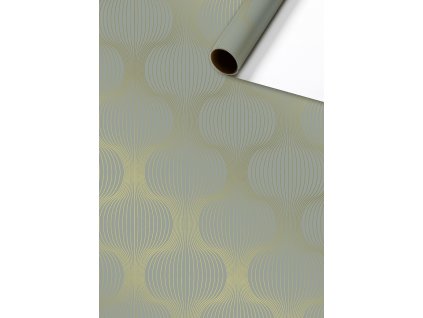 Dárkový papír role 70x150cm, Zlatá nitka