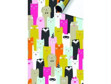 Dárkový papír role 70x200cm, Dívčí motivy-3 motivy