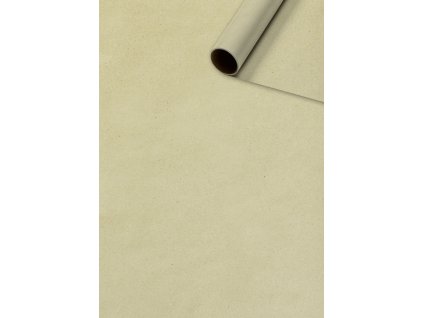 Dárkový papír role 70x200cm, Papír z trávy, světlá hnědá