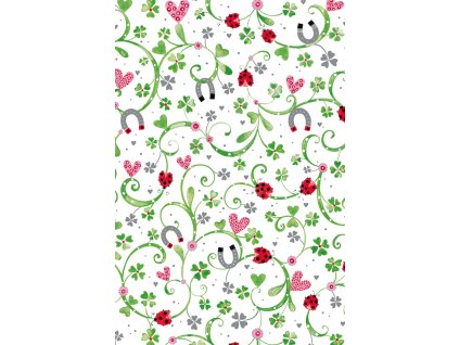 Dárkový papír role 70x200cm, Štěstí