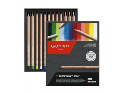UMĚLECKÉ PASTELKY LUMINANCE 6901, 12 BAREV