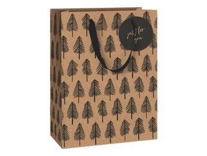 Dárková taška 23 x 13 x 30cm, stromečky