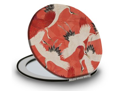 Designové cestovní zrcátko, Jeřábi