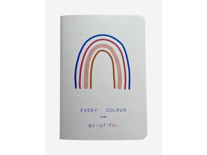 Ekologický sešit A5, tečkovaný ''Every colour'' - BeNice