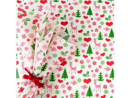 Hedvábný papír vánoce Rex London
