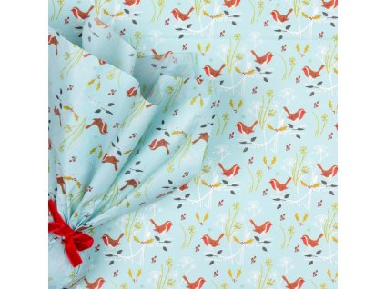 Hedvábný papír zimní procházka Rex London