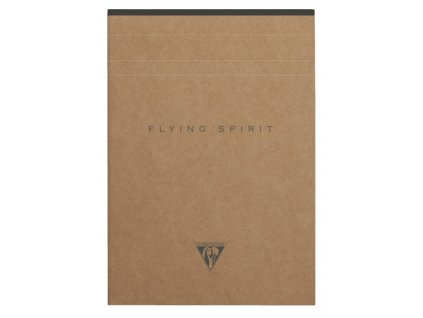 paper pad with perforation clairefontaine flying spirit kraft a5