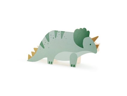 Narozeninové pozvánky Triceratops (6ks) - PartyDeco