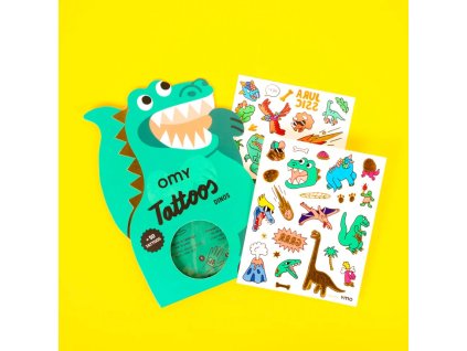 Dětské tetovačky ''Dinos'' - OMY