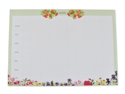 Rozvrh botanica Mankai Paper