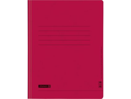 Rychlovazač s kapsou A4, červená