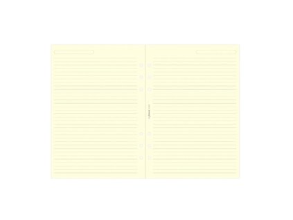 Filofax - papíry  a5 - krémová