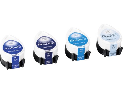 Sada razítkovacích polštářků Oceán modrá