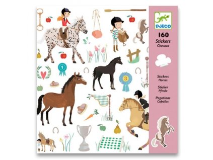 DJECO samolepky Koně
