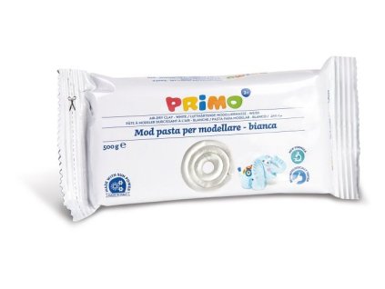 Samotvrdnoucí hmota PRIMO, 500g, bílá