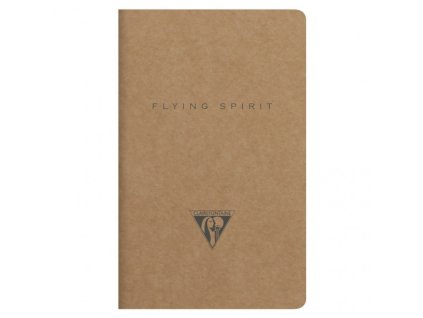 Sešit Clairefontaine Flying Spirit A5 kraft