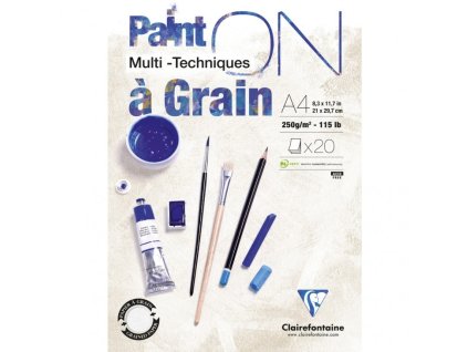 Skicák A4 Clairefontaine 250g