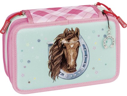 Školní penál Pony Love, 3 zipy