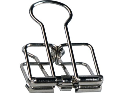 Sponky na dokumenty stříbrné 8 ks