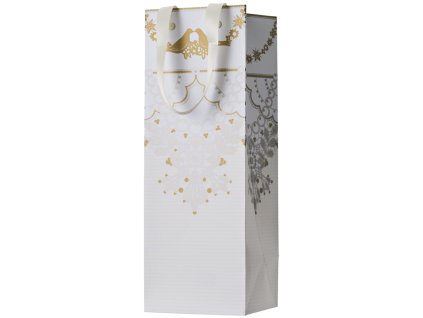 Dárková taška na víno 13x13x37cm