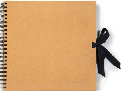 Leonardo skicák 30x30 černý